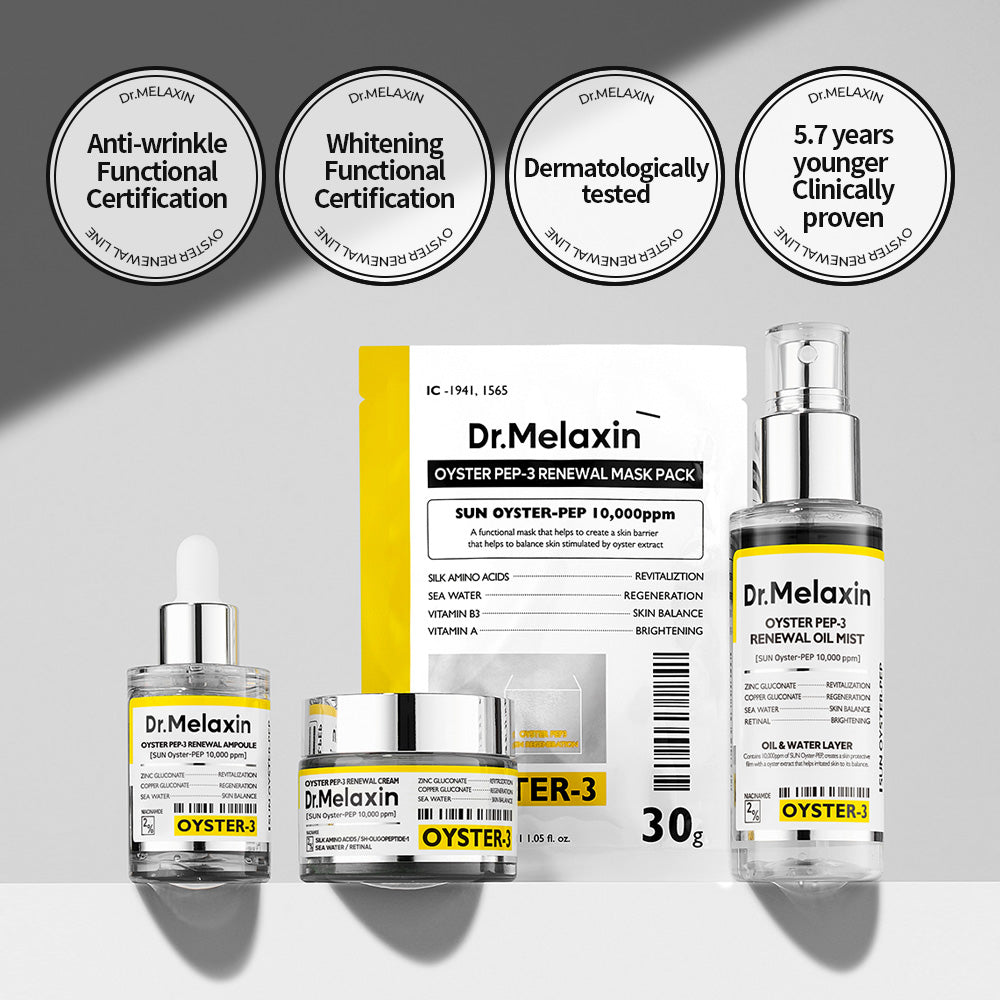 Alternative view of Oyster Pep 3 Renewal Anti Aging Line