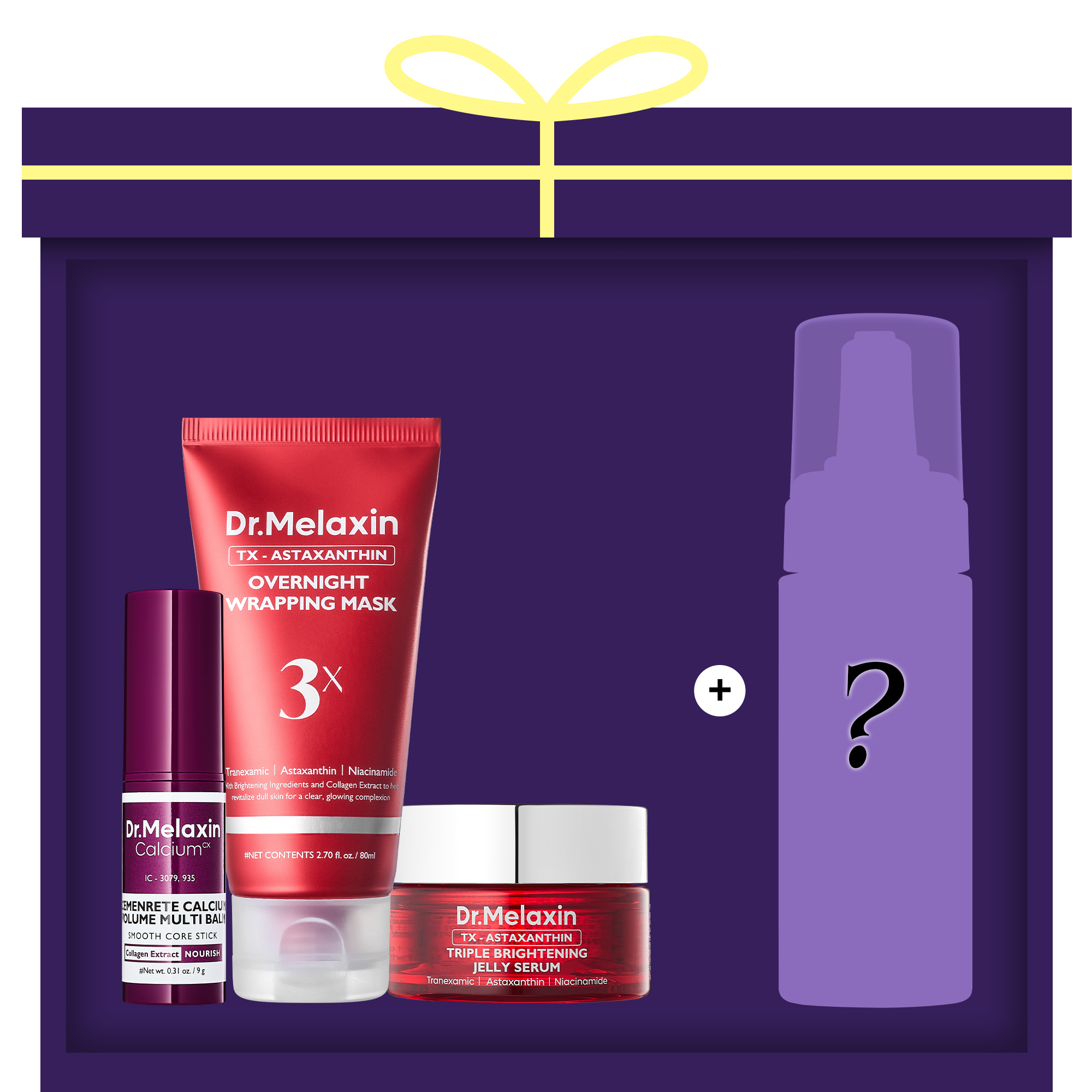 [Lucky Box] 3+1 Glass Glow Spot Care Set